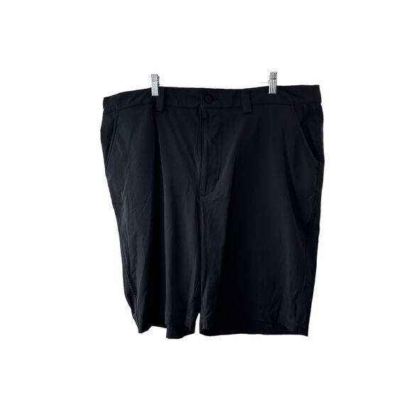 Under Armour Black Bent Grass Golf Shorts Men's Size 40 - Picture 1 of 5